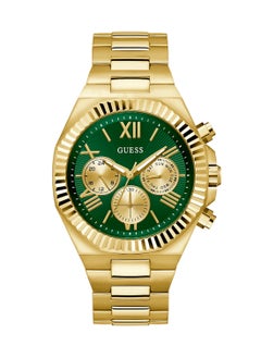 GUESS Equity Men’s Gold Tone Multi-function Stainless Steel Watch GW0703G2 - 44mm - Gold  - Image 1