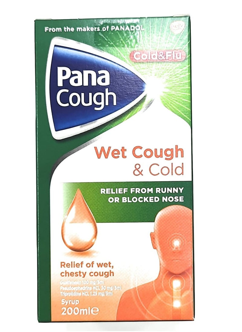 Panadol Wet Cough Syrup 