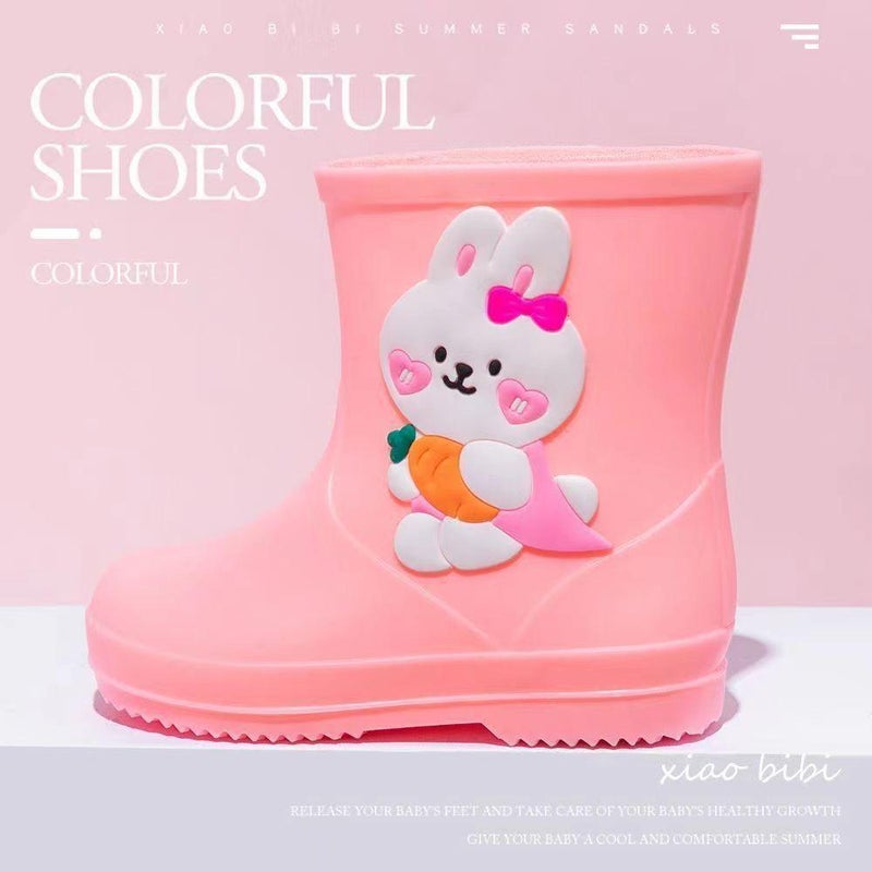 Children'S Rain Boots Boys Babies' Non-Slip Rain Boots Waterproof Children'S Rubber Shoes Girls' Summer Water Shoes For Children Aged 2-6 - Image 1