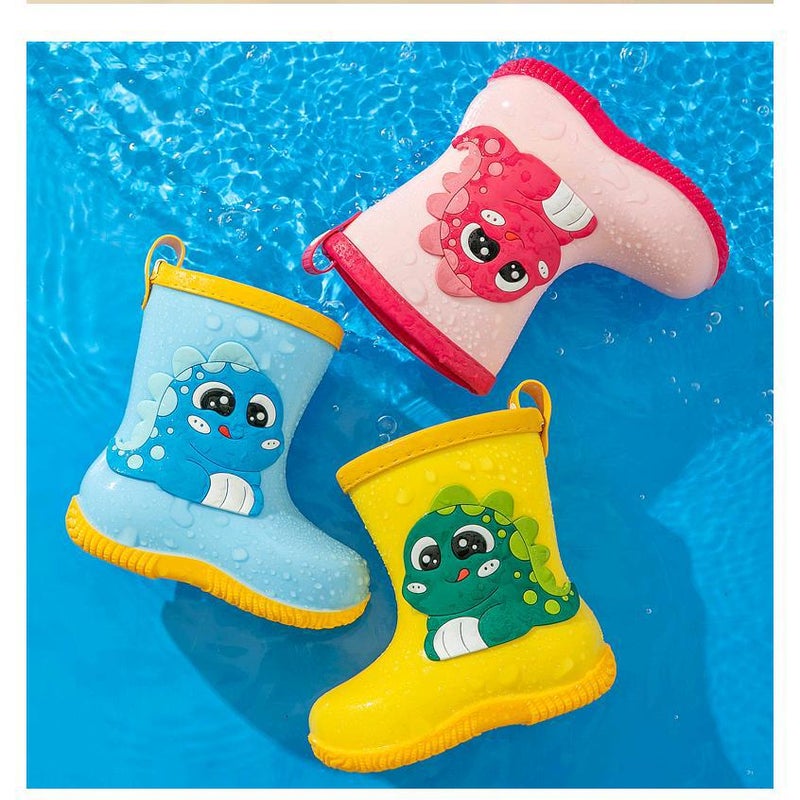 Children'S Rain Boots Boys Babies' Non-Slip Rain Boots Waterproof Children'S Rubber Shoes Girls' Summer Water Shoes For Children Aged 2-6 - Image 2
