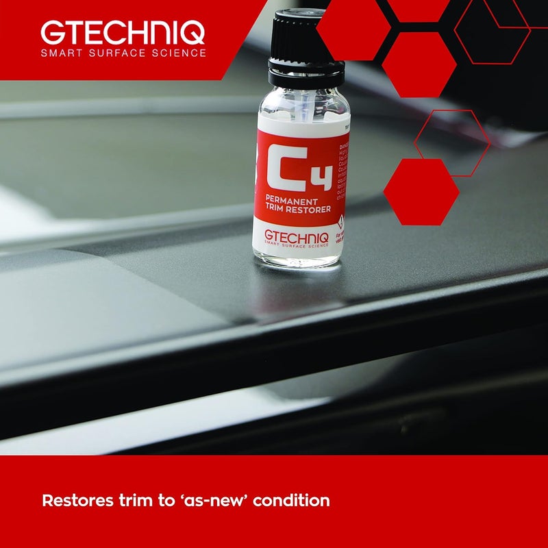 Gtechniq C4 Permanent Trim Restorer 30ml - Image 2