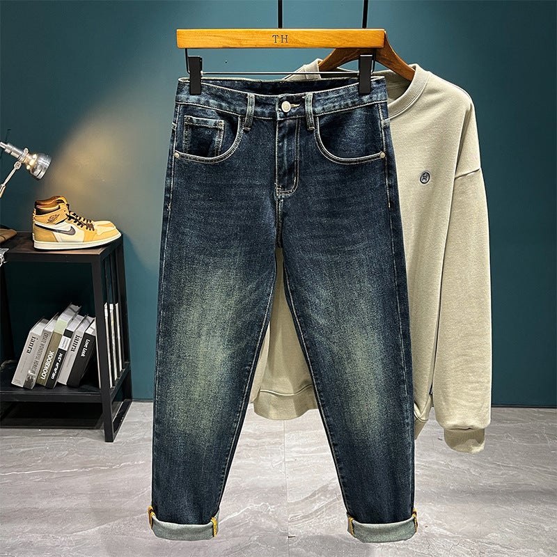 Unisex Classic Denim Jeans Loose Fit Daily Outdoor Wear - Image 4