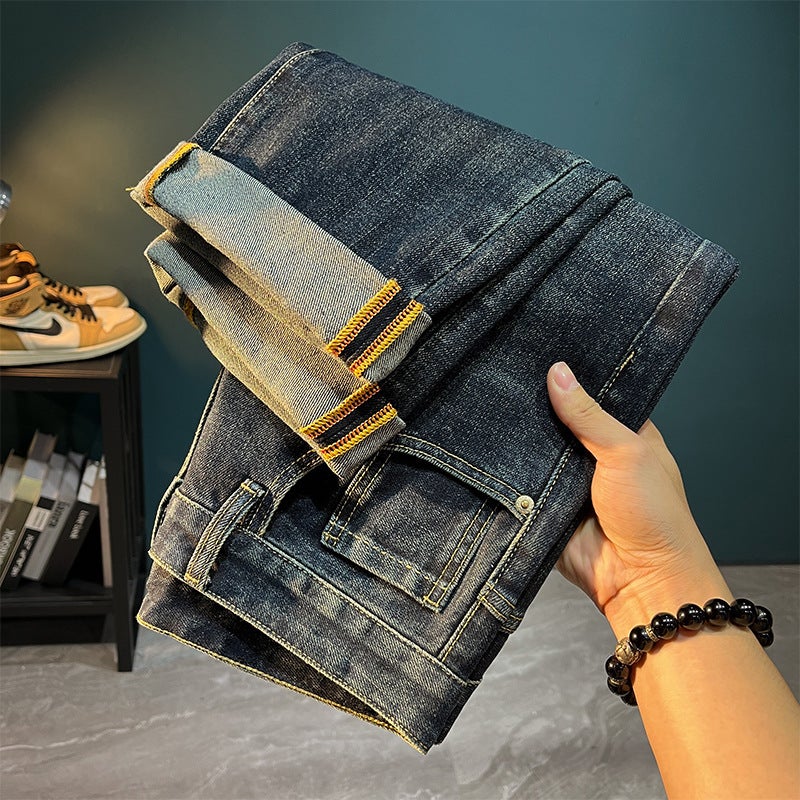 Unisex Classic Denim Jeans Loose Fit Daily Outdoor Wear - Image 5