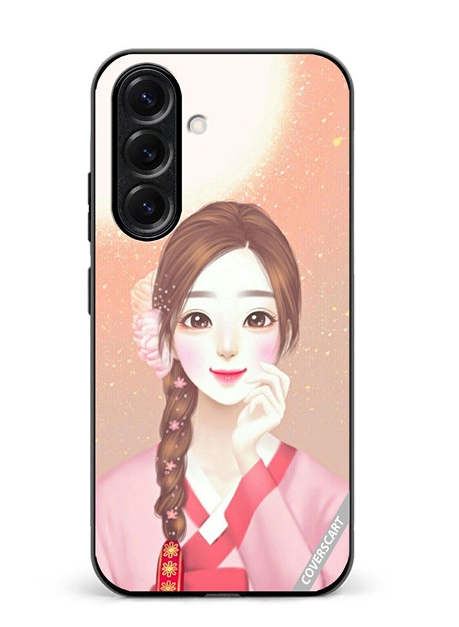 VR CREATIVE Protective Case Cover For Samsung Galaxy A56 Chinese Traditional Girl Design Multicolour