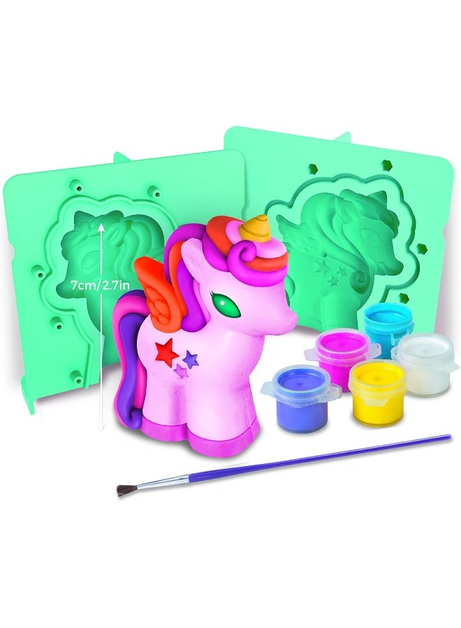 4M STEAM Powered Kids Rainbow Unicorns – DIY Science and Craft Kit with Crystal-Growing Powder, Molds, and Instructions to Create Sparkling Unicorn Figures – Creative Activity for Kids Ages 6+ | 00-05541 - Image 4