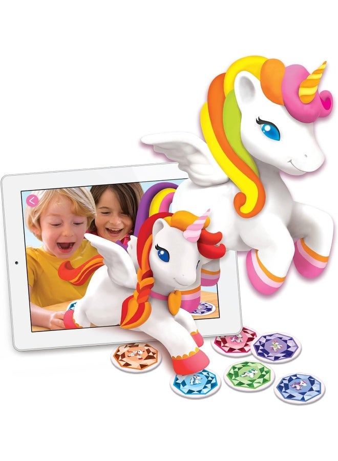 4M STEAM Powered Kids Rainbow Unicorns – DIY Science and Craft Kit with Crystal-Growing Powder, Molds, and Instructions to Create Sparkling Unicorn Figures – Creative Activity for Kids Ages 6+ | 00-05541 - Image 5
