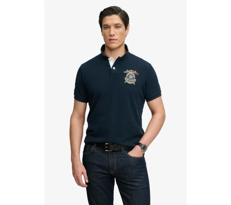 Superdry Crest Polo Top