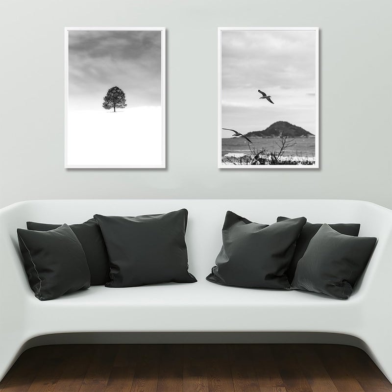 KAIWIN إطار صور للعرض على الحائط والمكتب (أبيض، 40x60 (عبوة من 3)) - Image 3