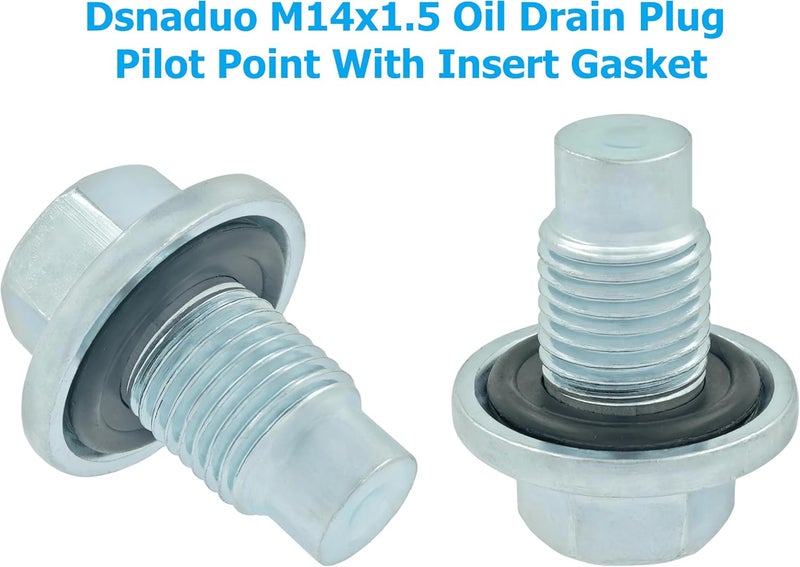 Dsnaduo 5 PCS Oil Drain Plug M14-1.50 for Ford Diesel Models - Image 4