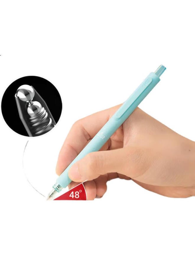 Kaco [Back To School Essential] Kaco Stationery Gel Pen 0.5Mm Black High-Quality Signature Pen For Students' Exam Practice, Jingdian Yu Hai Wei Lian Set (New And Old Packaging Shipped Alternately) - Image 2