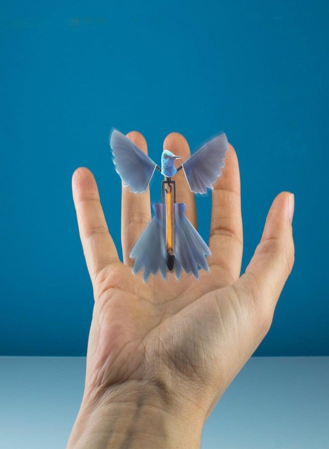 Toddmomy 6Pcs Wind Up Flying Bird Rubber Band Powered Hummingbird Playthings for Outdoor Indoor Fun Halloween Party Decorations - Image 3