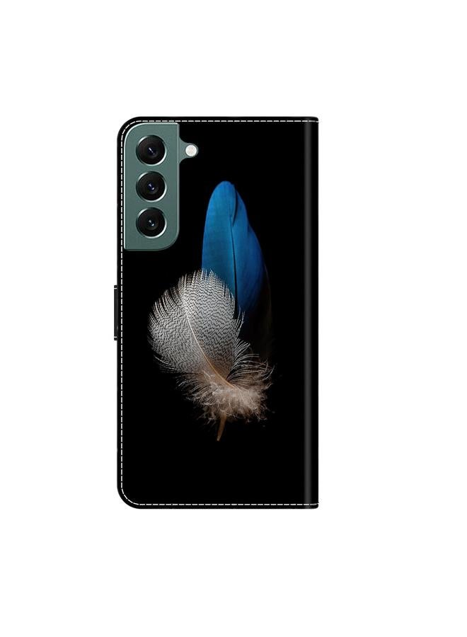 اس-توب جراب لهاتف Samsung Galaxy S22+ جراب هاتف جلدي واقي مقاوم للصدمات ثلاثي الأبعاد من الكريستال - Image 3