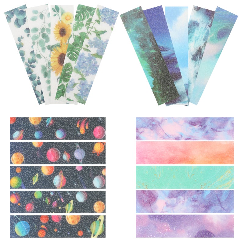 20Pcs Sensory Strips for Desk Textured Sensory Stickers Stress Relaxing Stickers Anxiety Sensory Strips - Image 1