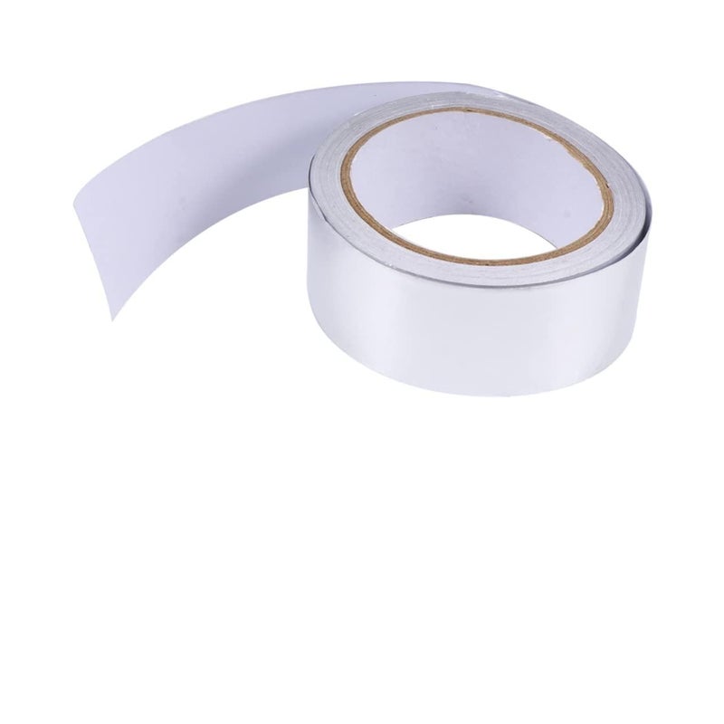 2 قطعة من شريط الألومنيوم الأسود العازل للحرارة للصق وتغليف مجاري الهواء - Image 2