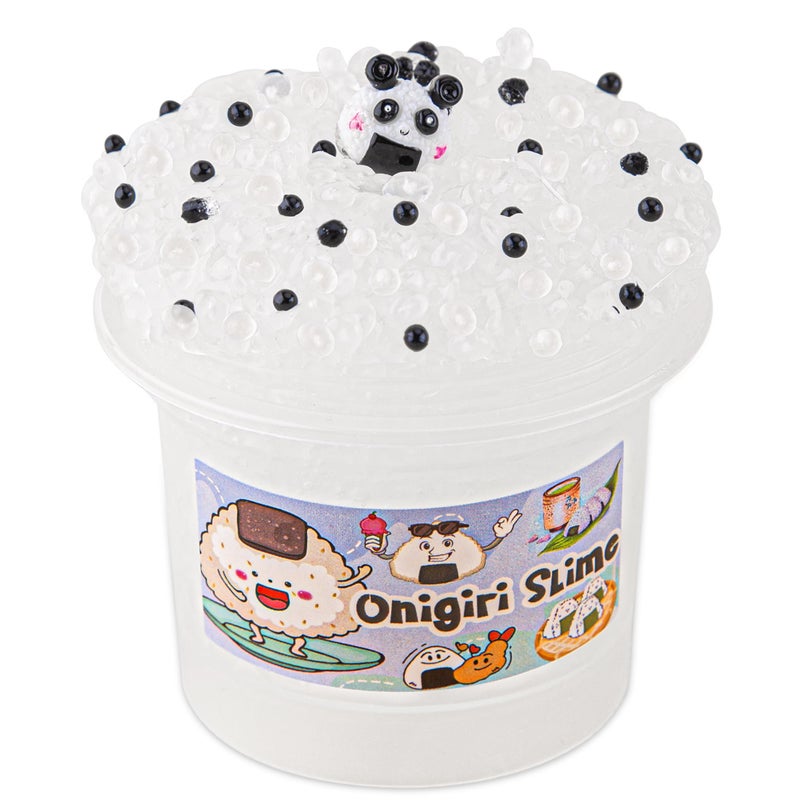 Okaybee Onigiri Rice Bead Slime Stretchy NonSticky Crunchy Slime Party Favors for Kids - Image 2