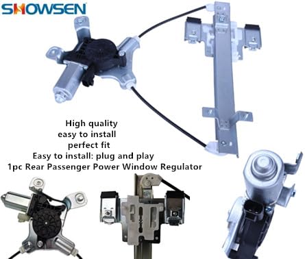 SHOWSEN 741-391 Rear Passenger Power Window Regulator W/Motor Fit 07-14 Cadillac Escalade Tahoe Yukon 25885883 - Image 2