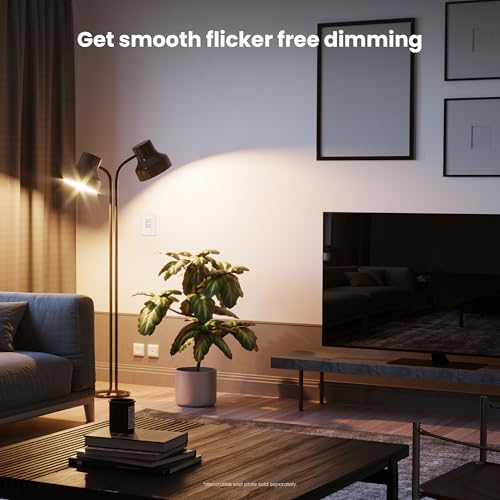 Feit Electric LED Slide Dimmer Switch, Single-Pole or 3-Way Wall Light Dimmer for Dimmable LED & CFL Bulbs, Includes Wall Plate and Wire Nut Installation, DIM/Slide/2, 2 Pack - Image 5