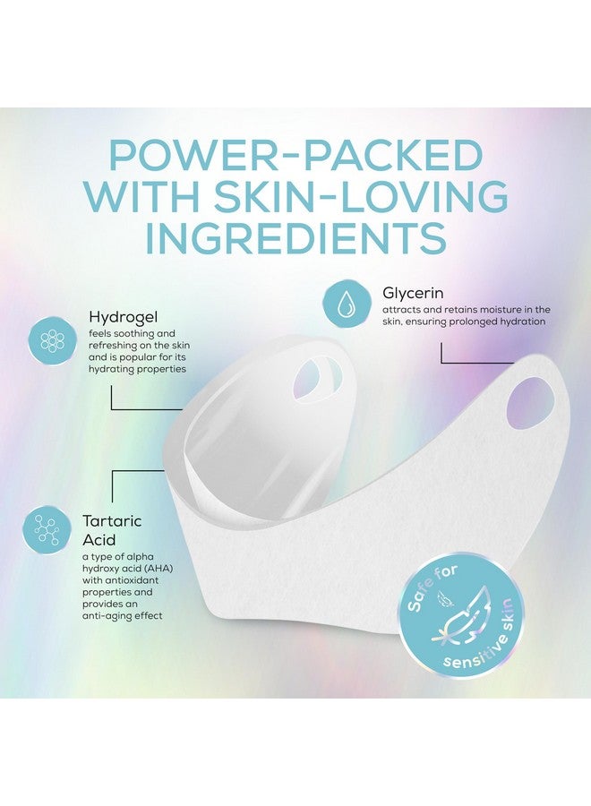 Venus Visage VENUS VISAGE 10 Piece V Line Lifting Mask - Invisible Face Strap, Chin Up Mask, Face Lifting Belt Neck Tape lift for jawline firming and Tightening Contour  - Image 3