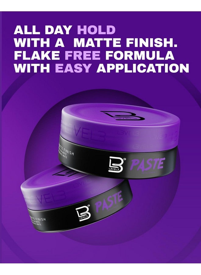 لمستوى 3 معجون L3 المستوى 3 - ثبات يدوم طويلًا - يحسن قوة الشعر وكثافته ويحميه من التلف - منتج تصفيف الشعر للرجال من المستوى الثالث (150 مل، معجون) - Image 5