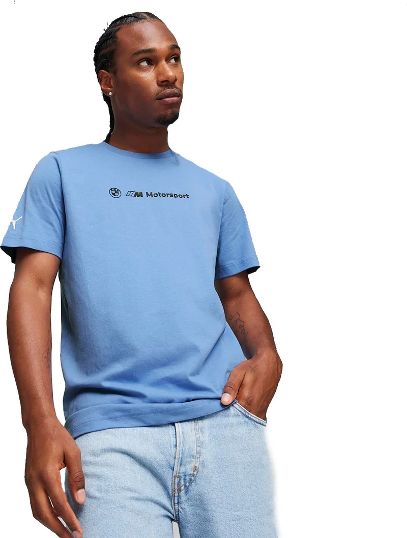 PUMA Bmw Mms Men's Blue Casual Style T-Shirt 62416005