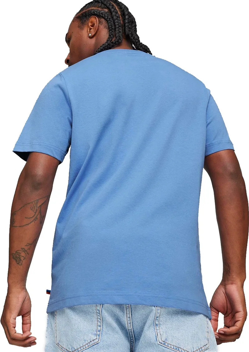 PUMA Bmw Mms Men's Blue Casual Style T-Shirt 62416005