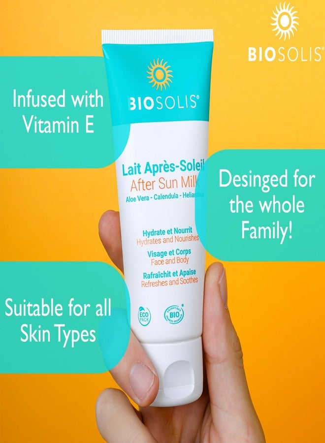 Biosolis After Sun Milk - Softens and Calms Your Skin After Sun Exposure - Soothes and Refreshes Your Face and Body - Creamy and Penetrates the Skin Easily - Ideal for the Whole Family - 3.4 oz - Image 2
