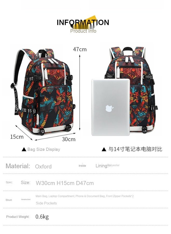 School Backpacks Book Bag with Compartments for Teen Kid Students Elementaryac School Kids' School Bag  - Image 2