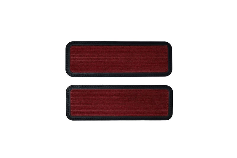 ATMAH Polypropylene Step Mat 25x75 cm | Anti Slip Floor Mat for Stairs, Entryway & Covered Outdoor Use | Durable & Easy to Clean | Red - Image 2