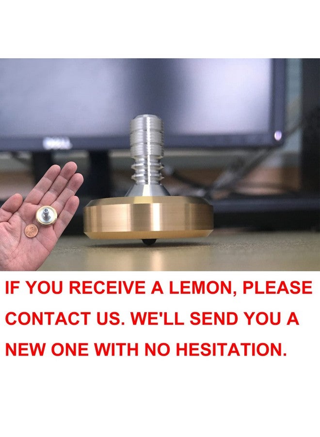 DjuiinoStar High Performance Spinning Top, Spins Forever (10 Minutes is Just A Piece of Cake for Skilled Adults), High End EDC Desktop Toy DST-808 - Image 5