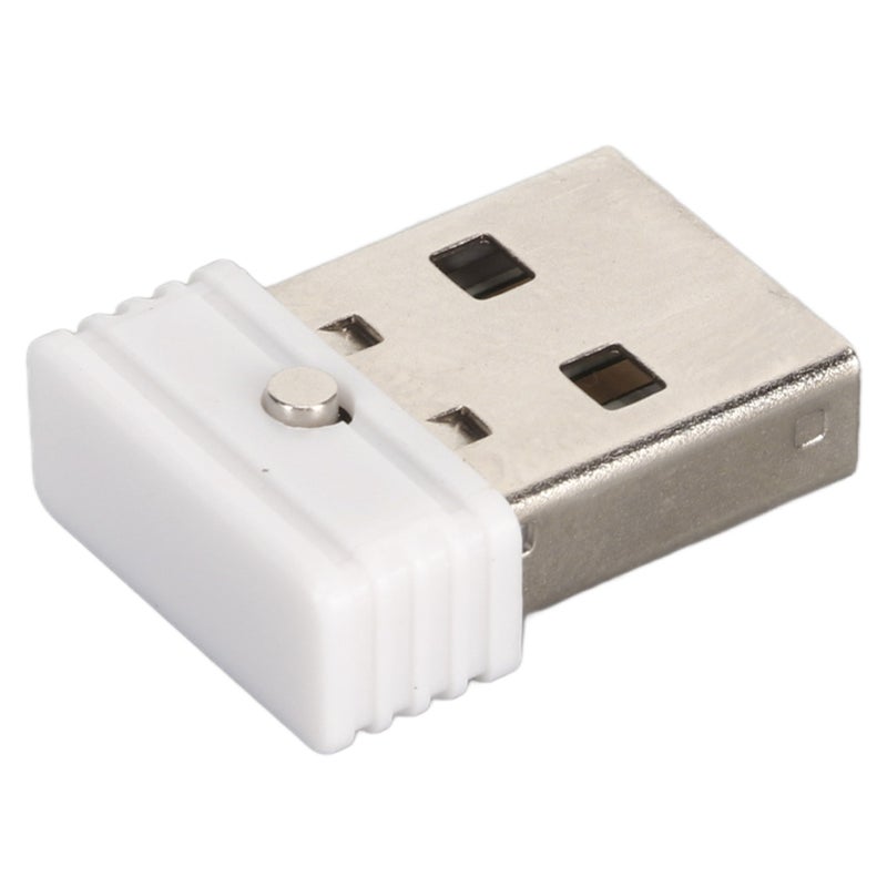Mouse Jiggler Keep Screen Active Plug and Play USB Power Strong ABS Mouse Mover for Computer Meeting Gaming White - Image 4