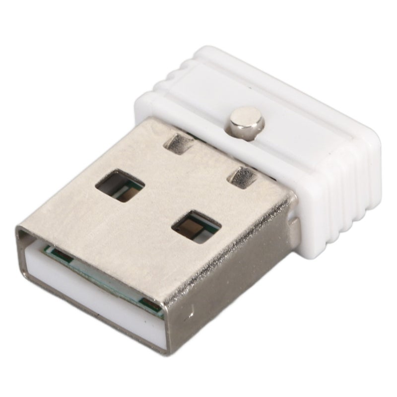 Mouse Jiggler Keep Screen Active Plug and Play USB Power Strong ABS Mouse Mover for Computer Meeting Gaming White - Image 2