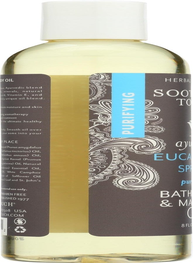 Soothing Touch Eucalyptus Bath & Body Massage Oil, 8 oz - Image 5