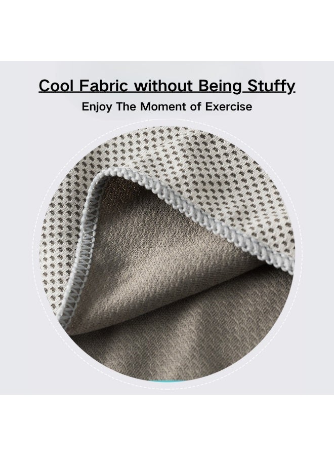 ماكدو عبوة من 3 مناشف تبريد بغطاء للرأس، منشفة تبريد للرقبة والوجه، مزودة بإبزيم ثابت - حماية من الشمس وتبريد وتجفيف سريع - للرياضات الخارجية وركوب الدراجات وصيد الأسماك - Image 5