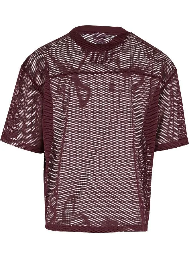 كارل كاني قميص شبكي تراثي واسع