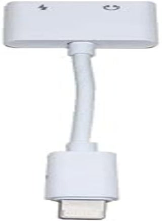 Remax RL-LA07i Concise Series Dual Lightning Audio Adapter 3.5 Mm - White - pzsku/ZC4D2A68C1CAA600F11A8Z/45/_/1717364202/e3ddb176-ec0d-4225-a473-39644e54e83f