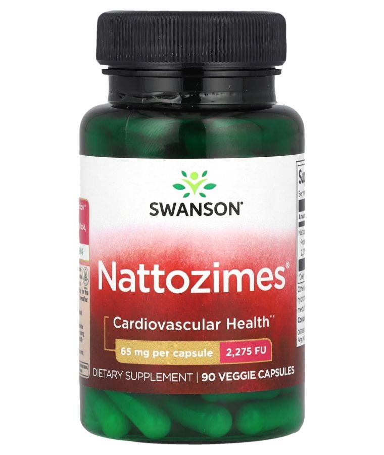 SWANSON Nattozimes® 65 mg 90 Veggie Capsules