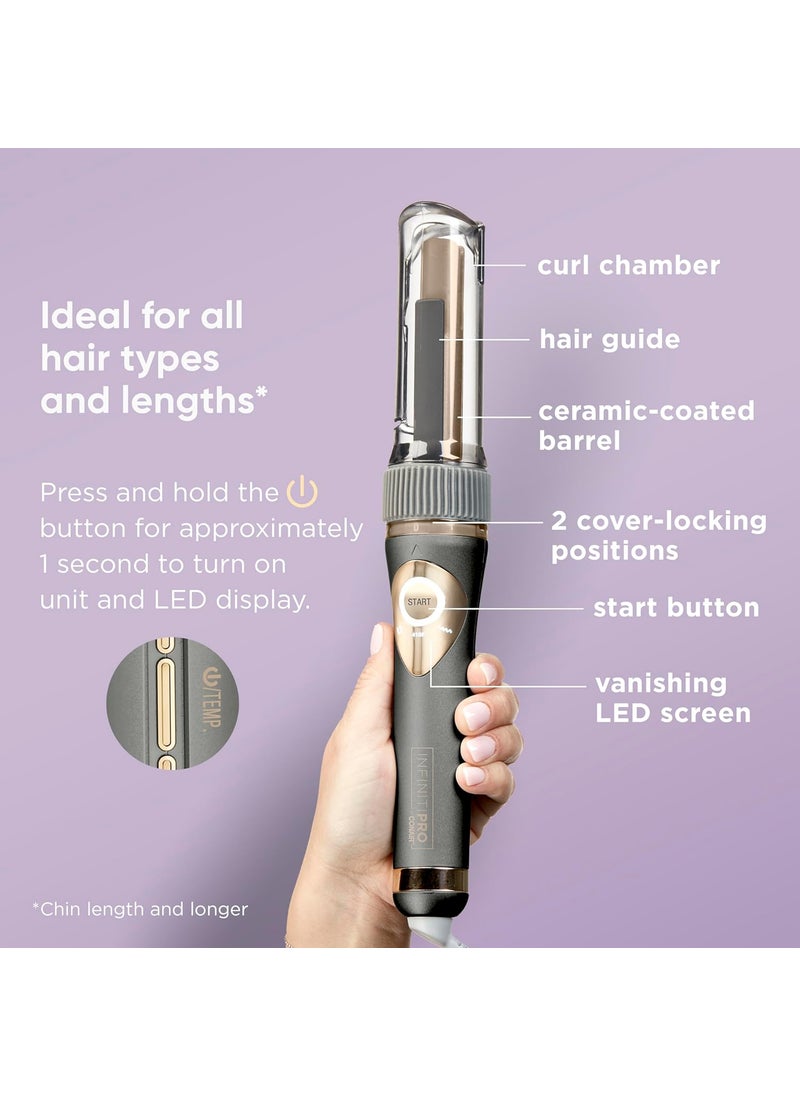 CONAIR INFINITIPRO BY CONAIR Curl Secret Automatic Curling Iron  34inch Barrel  Hair Curler for All Hair Types and Lengths  Dual Voltage for Worldwide Travel  - Image 3