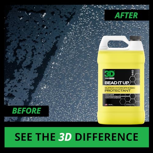 3D Bead It Up Ceramic Coating Booster Spray - Super Hydrophobic Bead Maker - Polymer Paint Protectant & Sealant 1 Gallon - Image 2