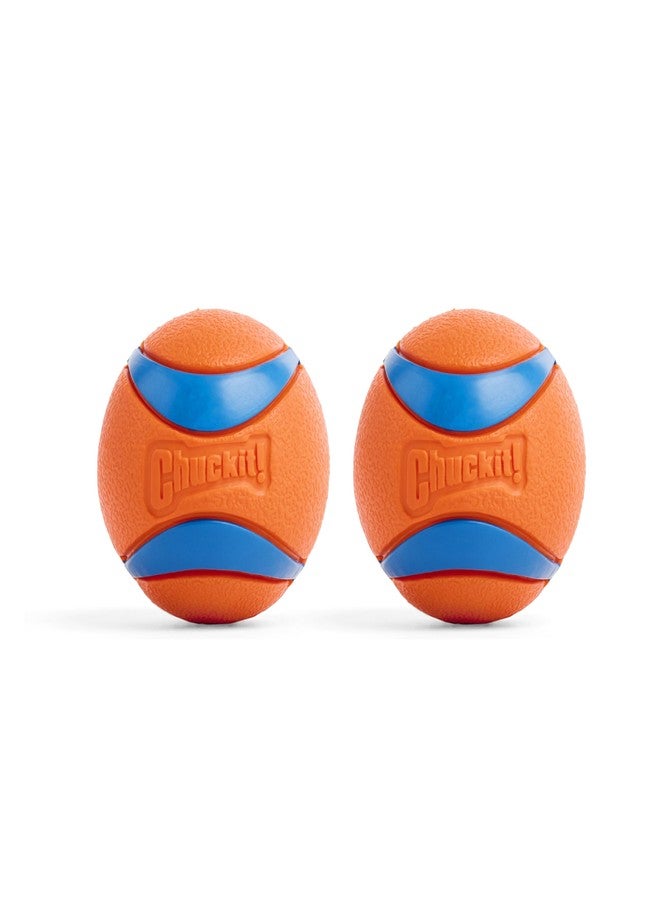 Chuckit! Ultra Ball Dog Toy - Medium Bouncy Fetch Balls For Dogs 20-60 lbs - Made from Durable Rubber - Floating Water Pet Toys - Size Medium - 2.5-inch Diameter - Pack of 2 - Image 1