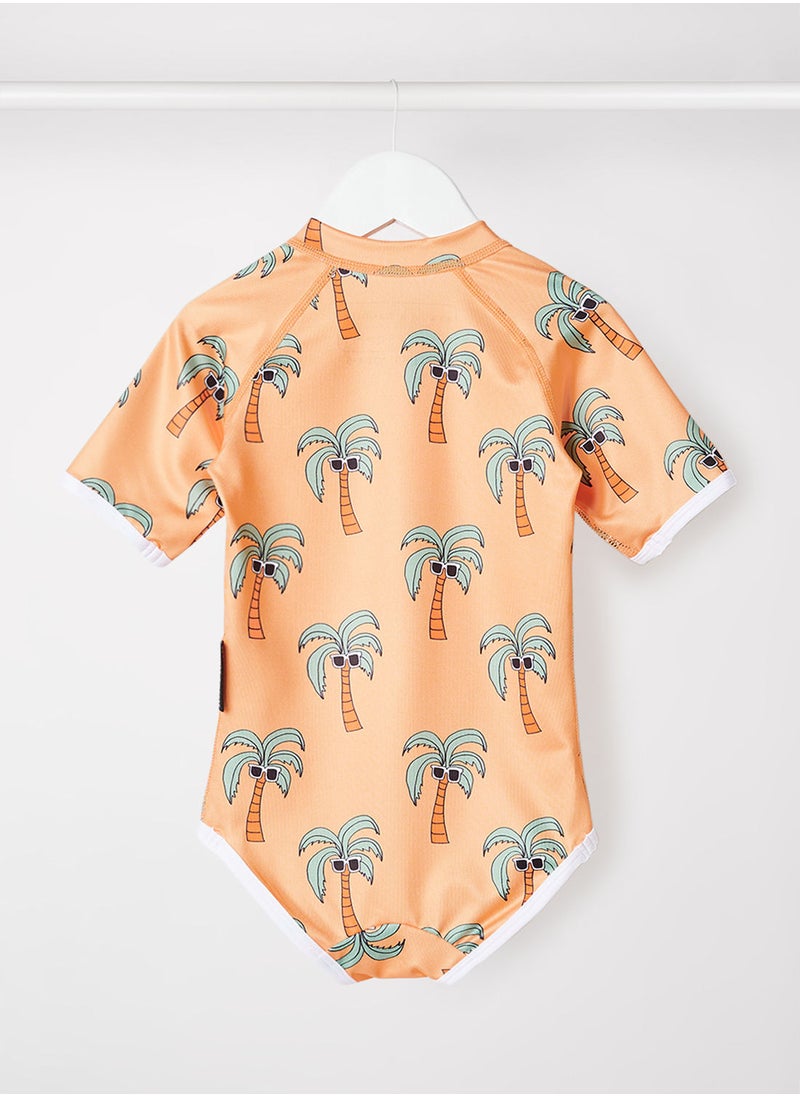 BEACH & BANDITS - Girls Palm Breeze Swimsuit - Image 1