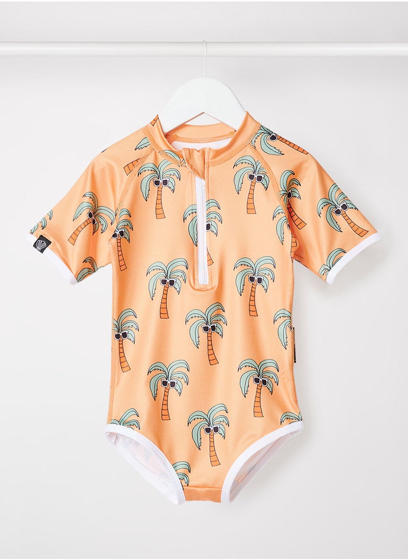 BEACH & BANDITS - Girls Palm Breeze Swimsuit - Image 1