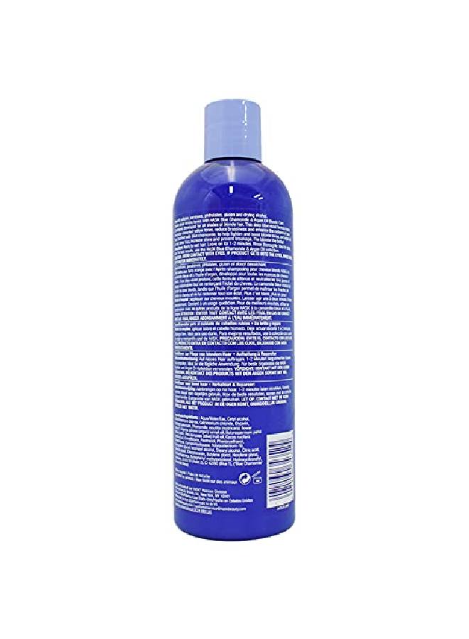 HASK بلسم العناية بالشعر الأشقر بزيت الأرغان والبابونج الأزرق 12 أونصة - Image 4