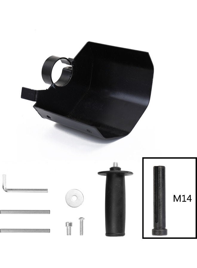 NIBEMINENT Multifunctional Angle Grinder Attachment Set Black/Silver