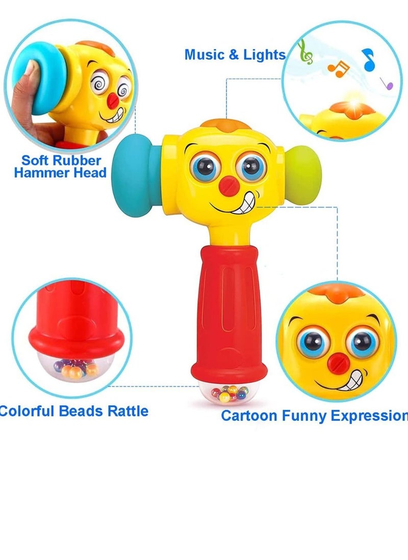 Generic - Toy Hammer Baby Toys, 1 Year Old Toys for Boy Girl Gifts 12-18 Months, Baby Toys 6 to 12 Months with Music Sound Light, Grab Shake Pound Baby Boy One-Year-Old Toys 6 9 12 18 Months - Image 1