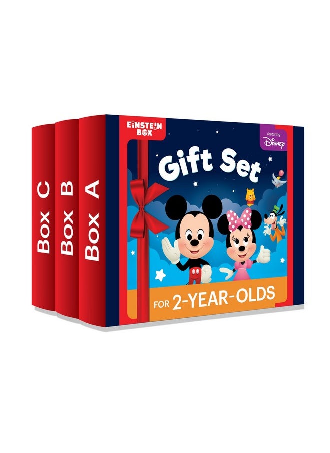 Einstein Box Einstein Box Featuring Disney Birthday Gift Set for 2-Year-Old Boys and Girls | Disney Gift Toys for 2-Year-Old Kids | Board Books and Fun Games | Learning and Educational Toys & Games |  - Image 1