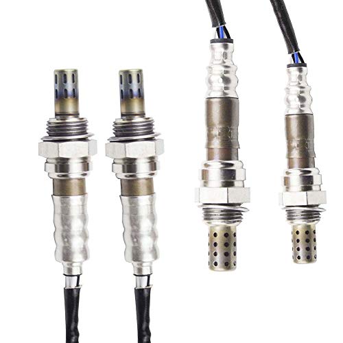 higherbro 4PCS Oxygen O2 Sensor for 2007 Chevrolet Avalanche Suburban 1500 Tahoe Yukon Yukon XL 1500 5.3L Upstream + Downstream - Image 2