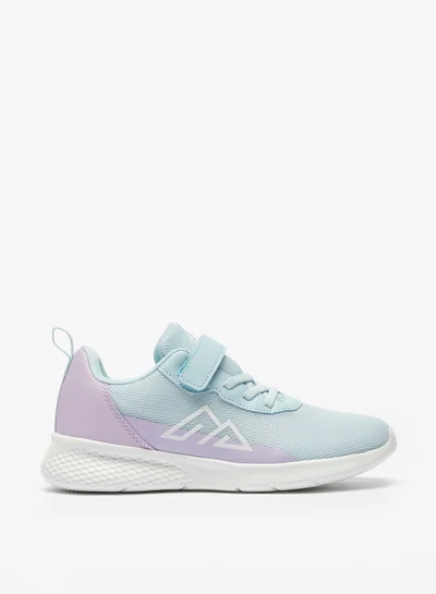 Oaklan by Shoexpress Girls Textured Sports Shoes with Hook and Loop Closure