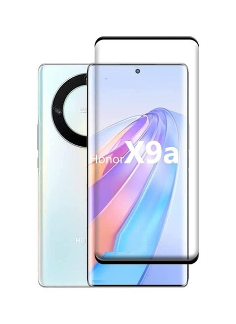 Honor X9A Screen Protector, Tempered Glass Full Adhesive Full Coverage   Bubble-Free Anti Scratch HD Clear High Responsive for Honor X9a
