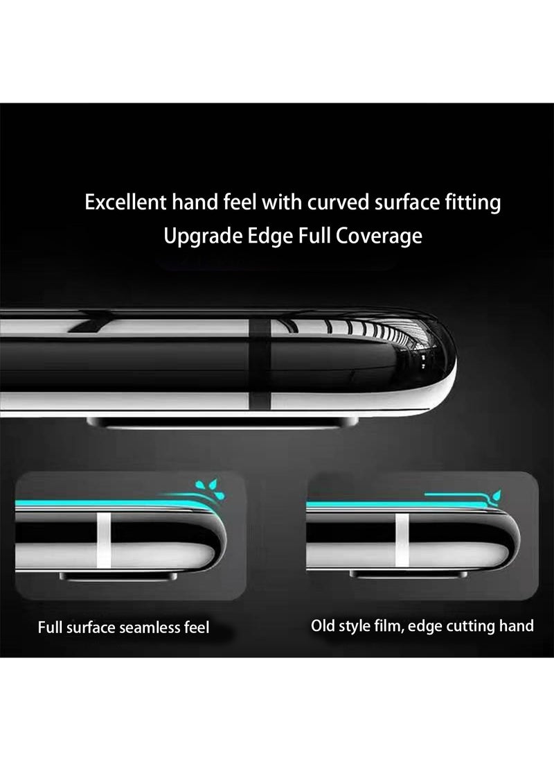 Honor X9A Screen Protector, Tempered Glass Full Adhesive Full Coverage   Bubble-Free Anti Scratch HD Clear High Responsive for Honor X9a
