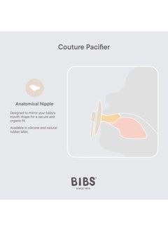 BIBS عبوة من قطعتين من Couture Latex S1 باللونين الحديدي والأزرق الفاتح  - Image 4